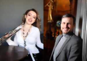 photo Festival de la Vézère: Lucienne Renaudin Vary, trompette & Emmanuel Pélaprat, orgue (Collégiale)