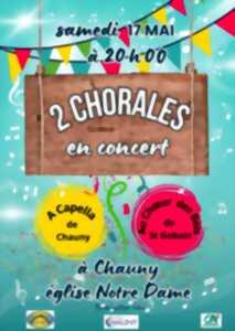 photo 2 chorales en concert