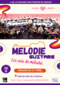 photo Concert avec Mélodie Guitare et les Voix de Mélodie