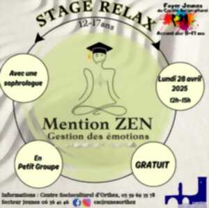 photo Stage Relax 12-17 ans