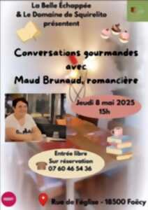 photo Conversations gourmandes avec Maud Brunaud, romancière
