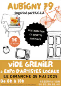photo AUBIGNY : Vide-grenier et expo d'artistes