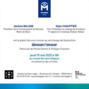 photo Vernissage et exposition: Dénouer/renouer à Niort