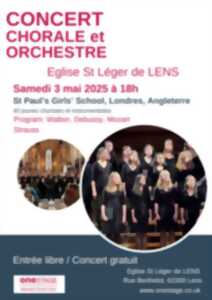 photo Concert chorale de St Paul's Girl's School