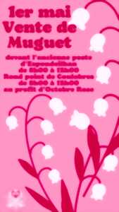 photo 1ER MAI VENTE DE MUGUET