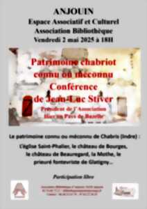 photo Conférence sur le Patrimoine chabriot connu ou méconnu