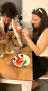 photo Peinture & Gourmandises ~ Raisin et Vigne