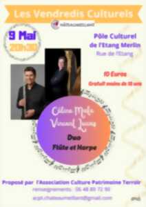 photo Vendredis culturels, Duo flûte et harpe