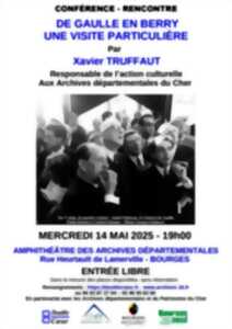 photo De Gaulle en Berry, une visite particulière