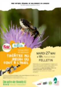 photo Inauguration et  spectacle / Théâtre au jardin du Font à L’Anel