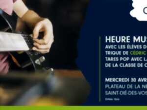photo Heure Musicale avec les classes de guitare électrique, pop et chant