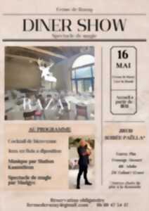 photo Diner Show : spectacle de magie