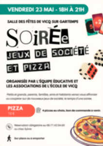 photo Soirée jeux de société et pizza