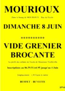 photo Vide Grenier Brocante de l'Ecole de Mourioux