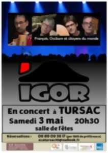 photo Igor en concert à Tursac