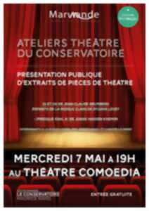 photo Ateliers Théâtre du conservatoire