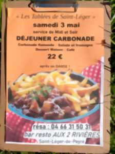 photo LES TABLÉES DE ST LÉGER - DÉJEUNER CARBONADE