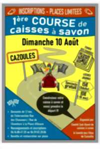photo 1ère course de caisses à savon - Cazoulès