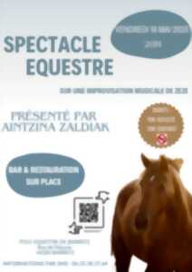 photo Spectacle Equestre sur une improvisation musicale de zeze