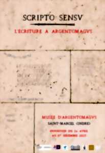 photo Visite commentée de l'exposition « Scripto Sensu, l’écriture à Argentomagus »