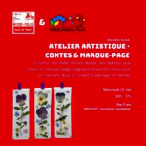 photo Atelier artistique : contes & marque page