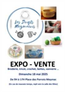 photo Exposition - Vente de l'association Les Doigts Meymacois