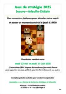 photo CRAC : Après-midi jeux de stratégie