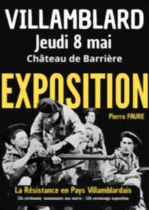 photo Cérémonie commémoration et Exposition La résistance en Pays Villamblardais