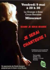 photo Spectacle - Quand je serai grande je serai chanteuse