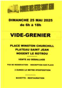 photo Vide-greniers du Comité des Fêtes Saint-Jean (Plateau)