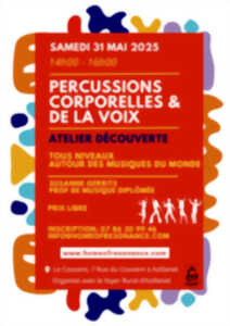 photo PERCUSSIONS CORPORELLES & DE LA VOIX