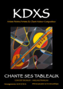 photo KDXS chante ses tableaux