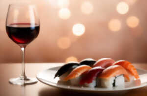 photo Atelier dégustation de vins et sushis
