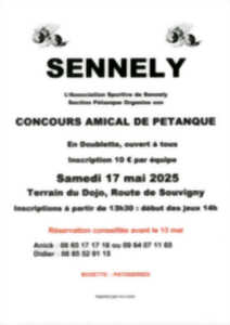 photo Concours amical de pétanque