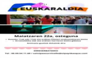 photo Euskaraldia : animations en langue basque