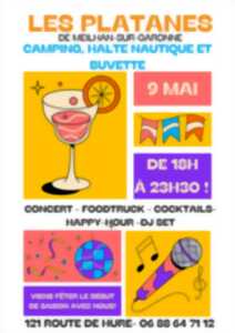 photo Lancement de saison de la halte et camping des Platanes de Meilhan