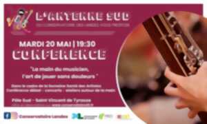 photo Conférence sur la Main - Semaine Santé des Artistes