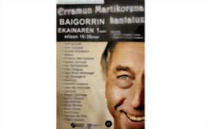 photo Concert collaboratif - Erramun Martikorena kantatuz