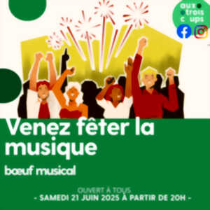 photo Fête de la musique et bœuf musical Aux Trois Coups