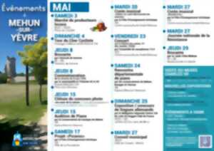 photo Programmation à Mehun-sur-Yèvre pour le mois de Mai