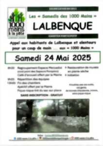 photo Chantier participatif des 1000 mains à la pâte à Lalbenque