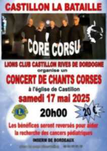 photo Concert de chants corses