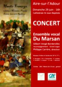 photo Ensemble Vocal du Marsan à la Cathédrale