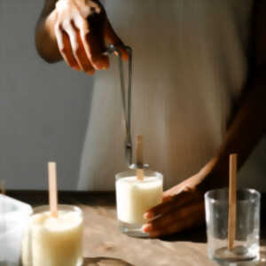 photo Atelier de création d'une bougie parfumée avec la Maison Marie Gatard
