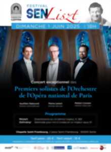 photo Concert exceptionnel des premiers solistes de l’Orchestre de l’Opéra National de Paris