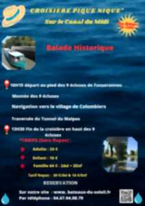 photo BALADE HISTORIQUE SUR LE CANAL DU MIDI