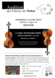 photo Audition des Classes de Violon - Quilen