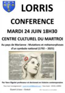 photo Conférence : Au pays de Marianne : Mutations et métamorphoses d’un symbole national (1792 – 2025)