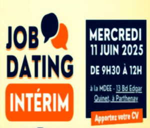 photo Job dating 2025 : intérim