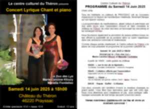photo Journée culturelle et concert lyrique au Château du Théron